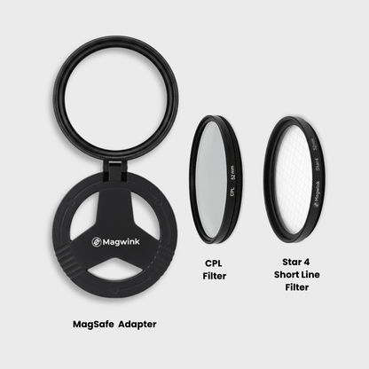 ❤️ MagSafe Camera Filter Kit – Pro Photo & Video Effects