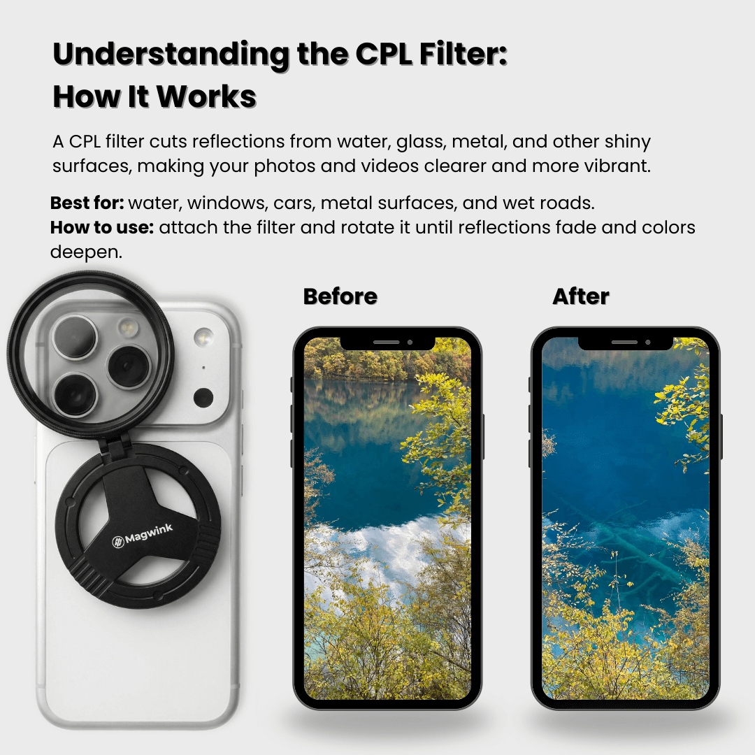 ❤️ MagSafe Camera Filter Kit – Pro Photo & Video Effects