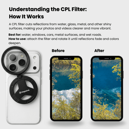 ❤️ MagSafe Camera Filter Kit – Pro Photo & Video Effects