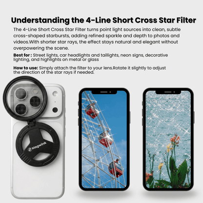❤️ MagSafe Camera Filter Kit – Pro Photo & Video Effects