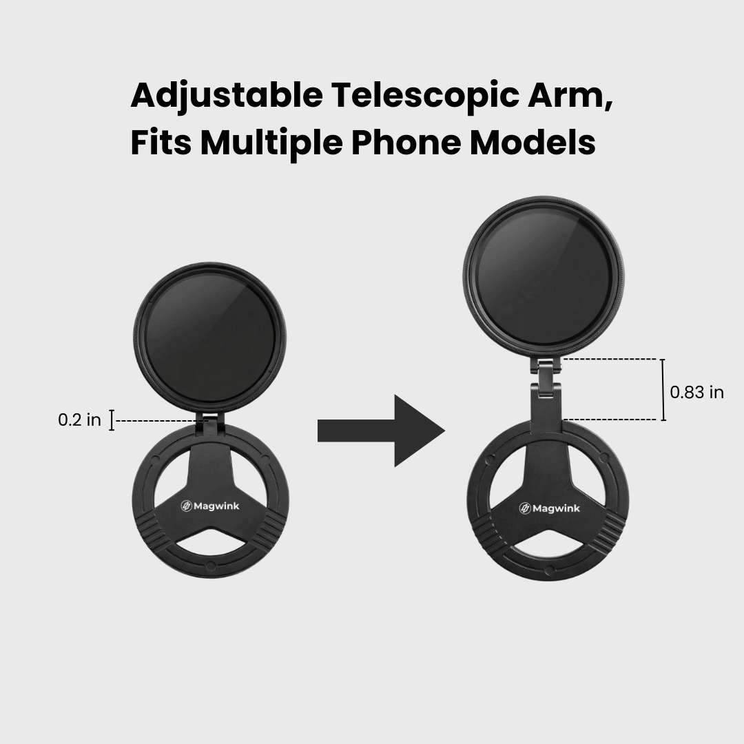 ❤️ MagSafe Camera Filter Kit – Pro Photo & Video Effects