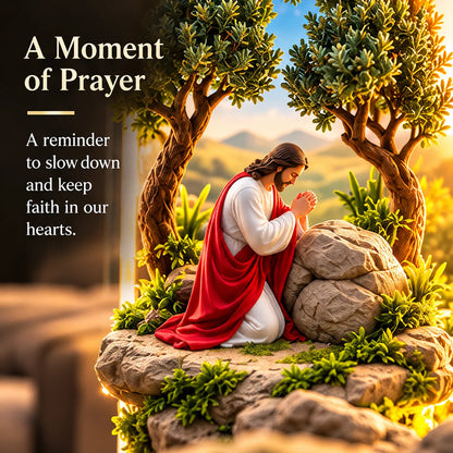 ❤️The Story of Jesus LED Cross Lamp – 6 Sacred Scenes