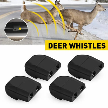 🎉4PCS Deer Whistles Animal Warning Whistle Safety Trucks Cars RVs Motorcycles USA