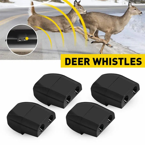 🎉4PCS Deer Whistles Animal Warning Whistle Safety Trucks Cars RVs Motorcycles USA