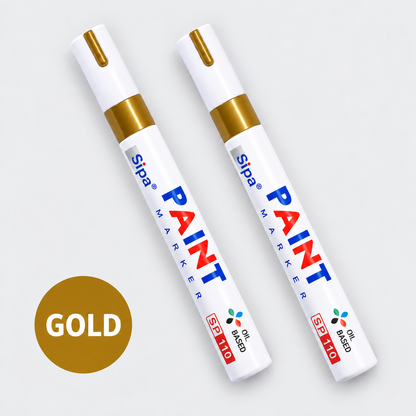 ❤️Multi-Surface Tire Paint Marker – Bold Lettering & Scratch Touch-Up