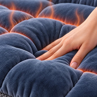 ❤️Cozy Heated Chair Cushion – Plush Back & Seat Warmer with Adjustable Heat