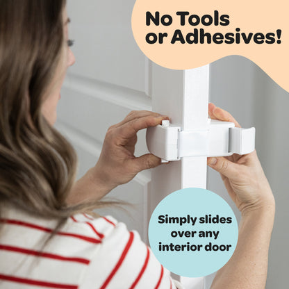 ❤️No-Drill Child Safety Door Lock – Easy Install
