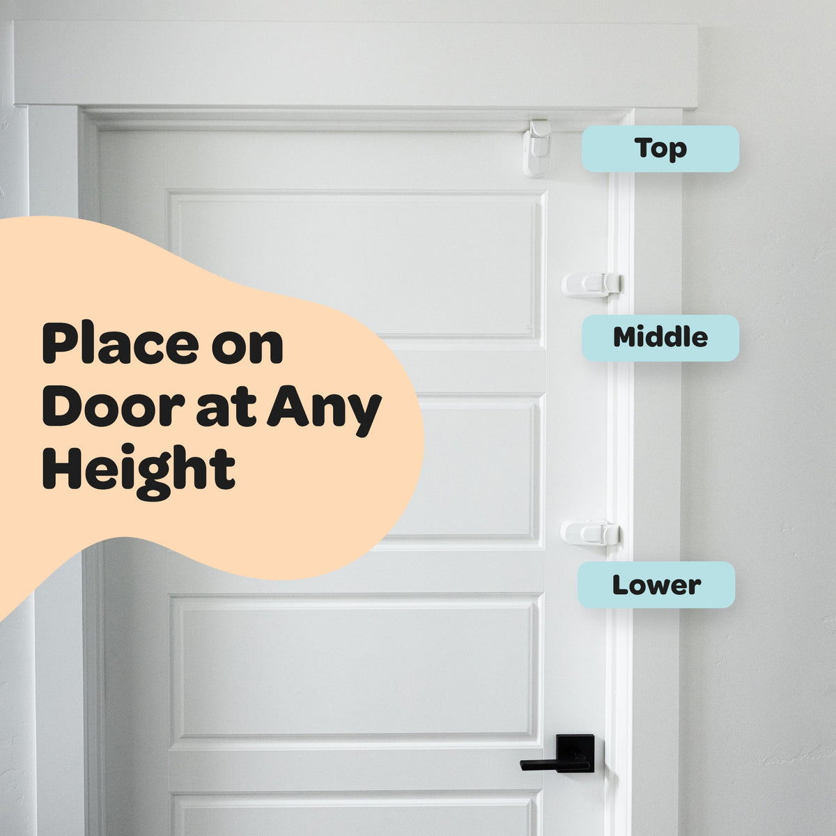 ❤️No-Drill Child Safety Door Lock – Easy Install