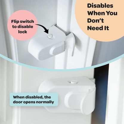 ❤️No-Drill Child Safety Door Lock – Easy Install