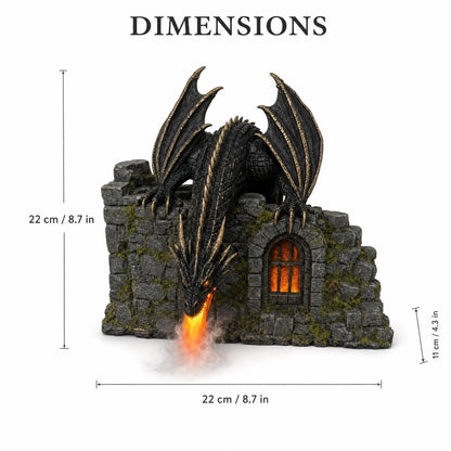 ❤️Dragon Mist Diffuser with Glowing Fire Effect
