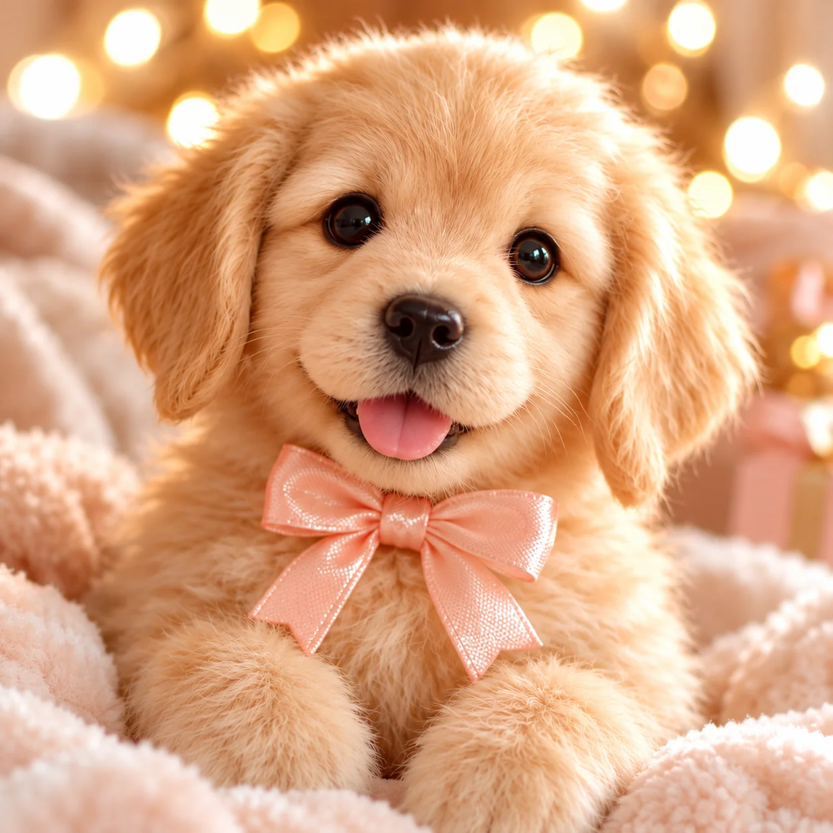 ❤️Adorable Realistic Golden Retriever Puppy