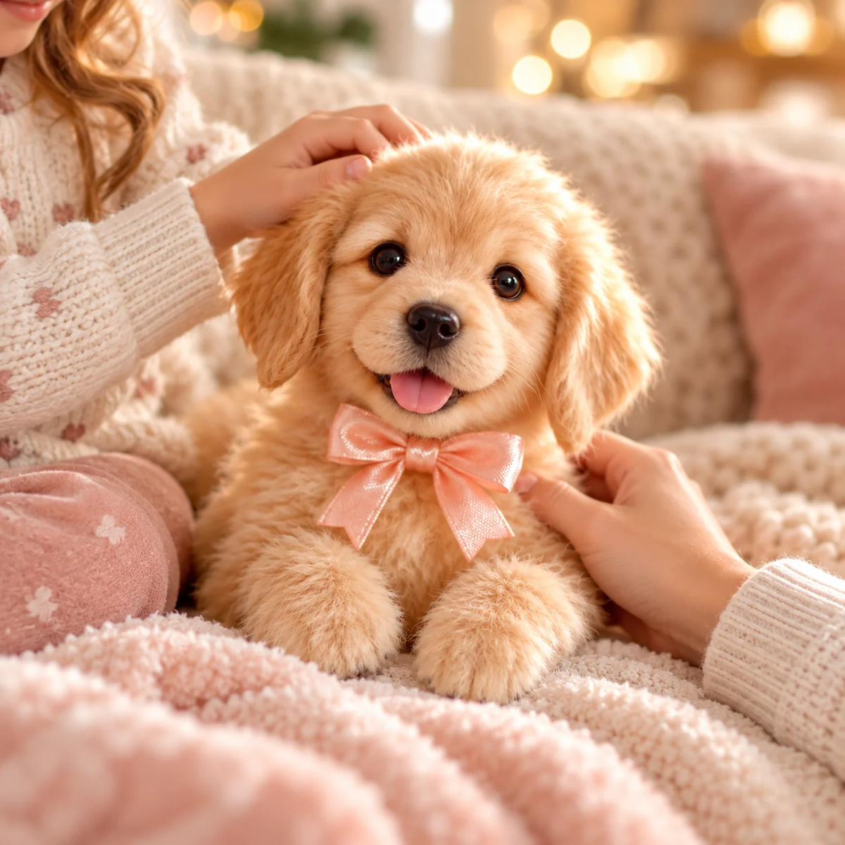 ❤️Adorable Realistic Golden Retriever Puppy