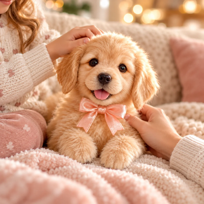 ❤️Adorable Realistic Golden Retriever Puppy