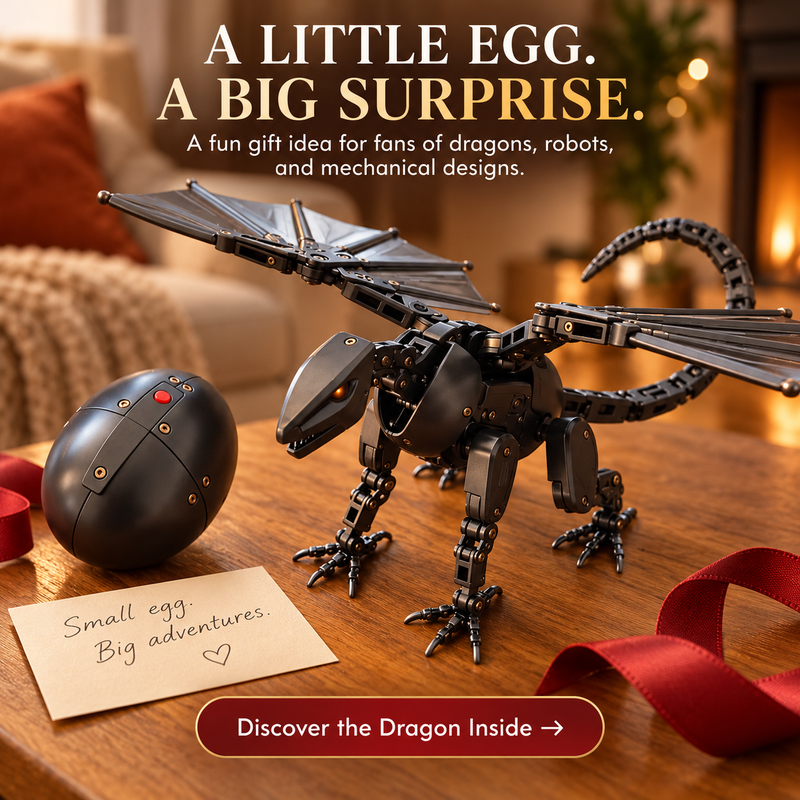 ❤️DragonMorph Egg to Dragon Transforming Toy