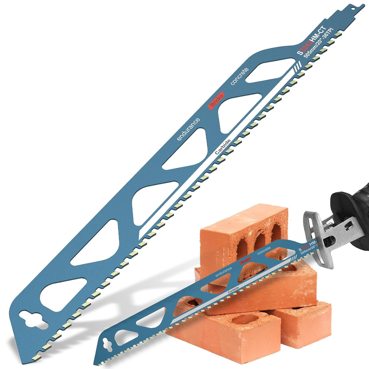 🎉Carbide-Tipped Reciprocating Saw Blade for Brick & Masonry