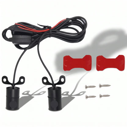 ❤️Motorcycle Angel Wing LED Projector Lights
