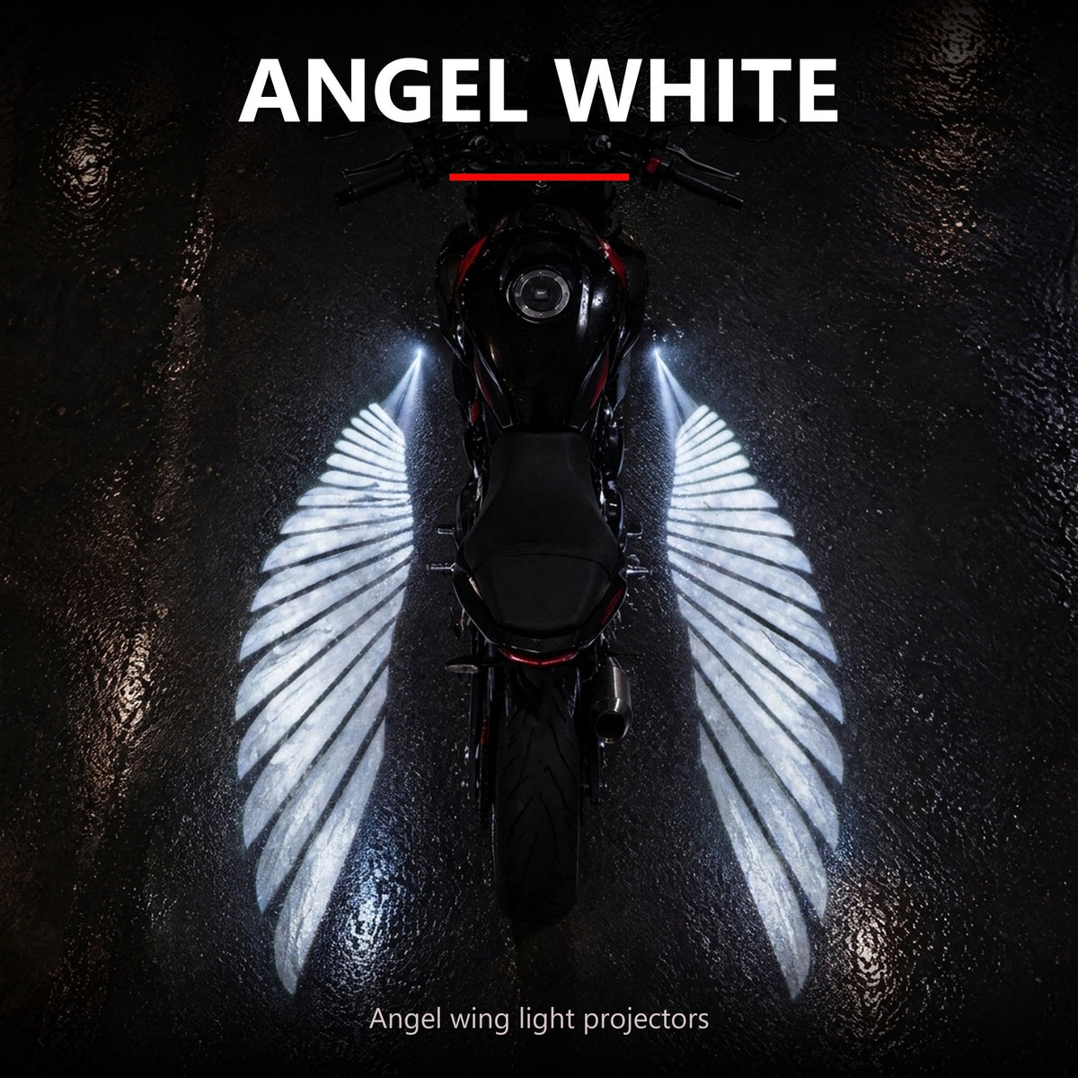 ❤️Motorcycle Angel Wing LED Projector Lights