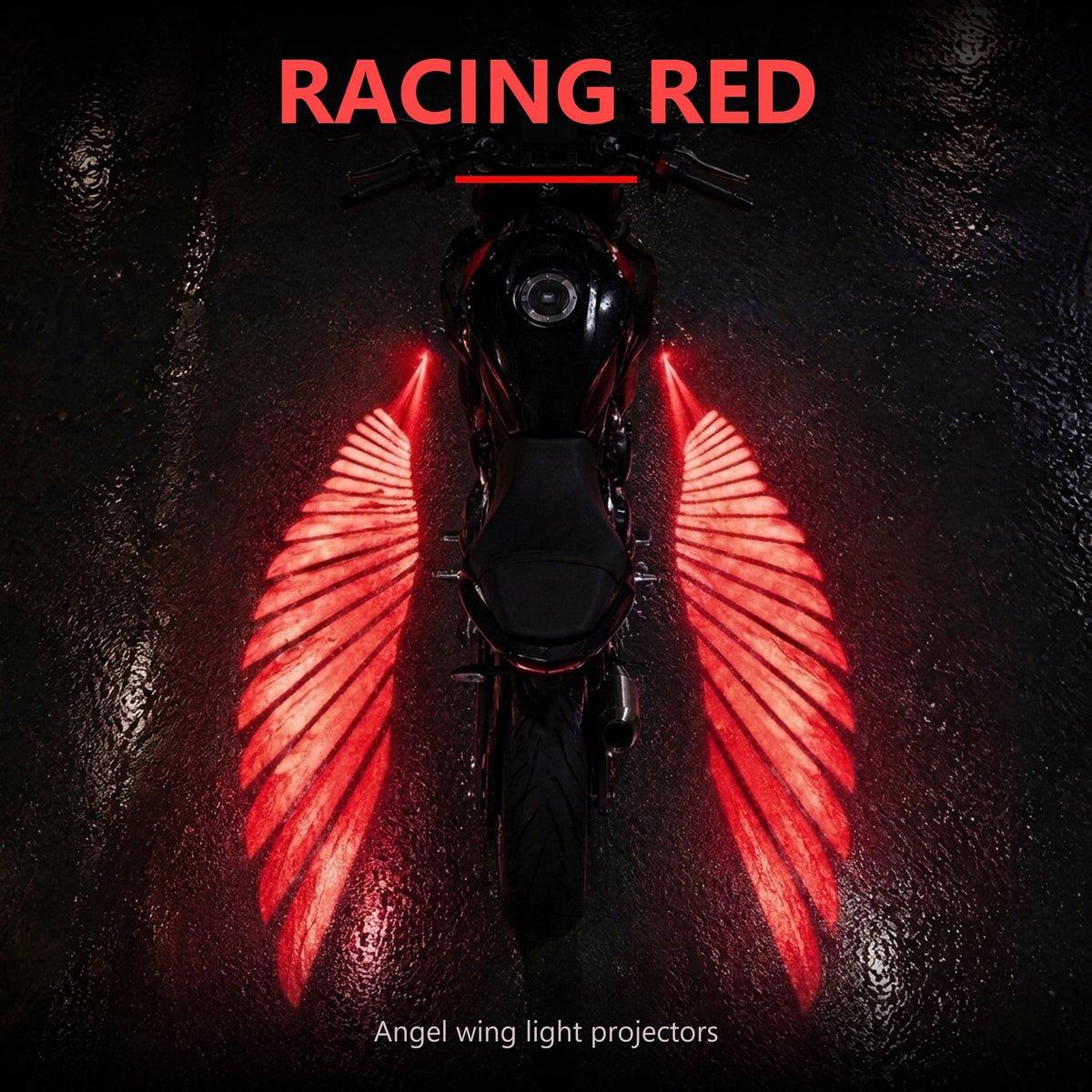 ❤️Motorcycle Angel Wing LED Projector Lights