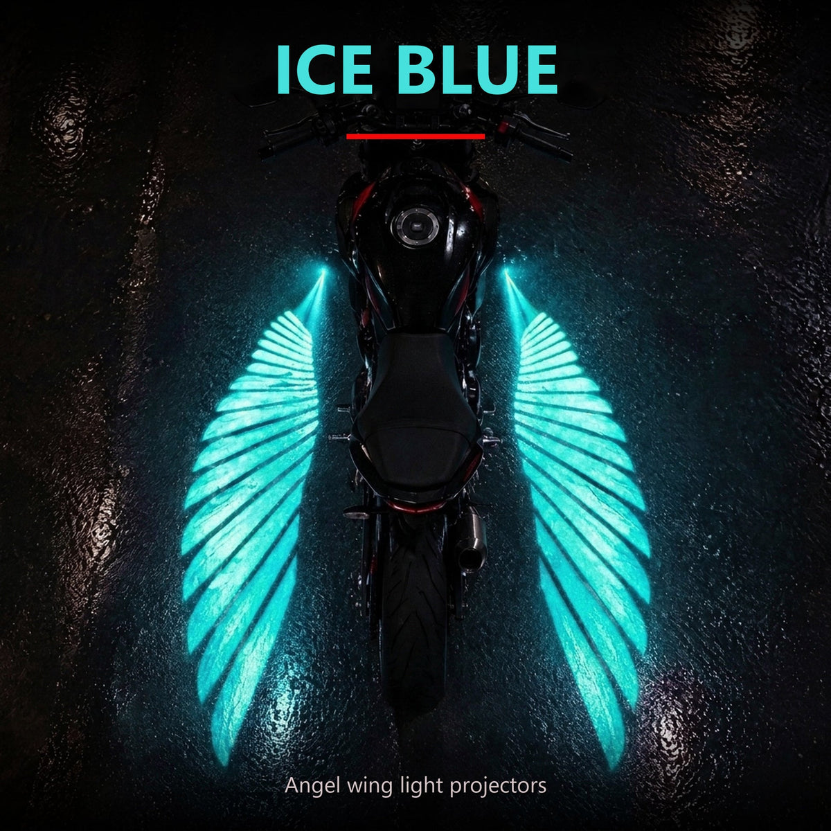 ❤️Motorcycle Angel Wing LED Projector Lights