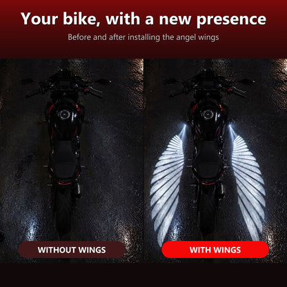 ❤️Motorcycle Angel Wing LED Projector Lights
