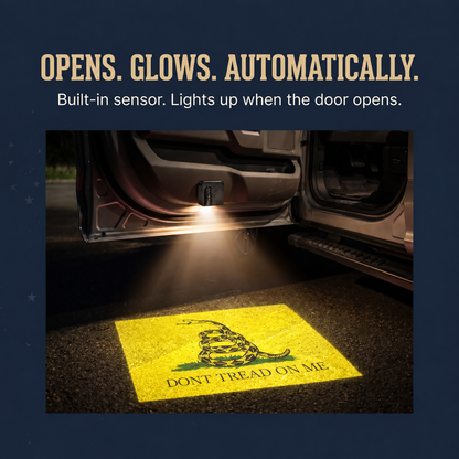 ❤️Car Door Projector Lights – Automatic LED Welcome Lights