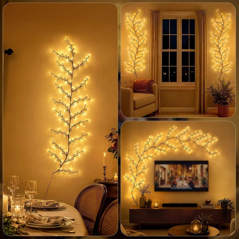 🎁Lighted Willow Vine Branch Wall Lamp With Remote Control
