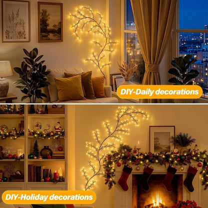 🎁Lighted Willow Vine Branch Wall Lamp With Remote Control