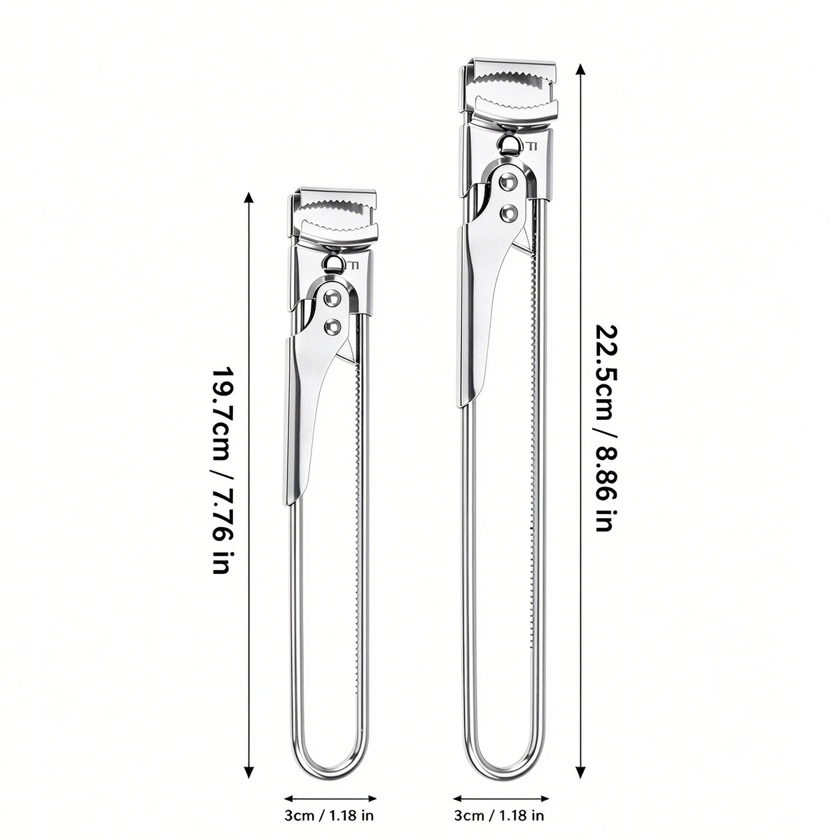 🎁Adjustable Stainless Steel Jar Opener – Easy-Grip Lid & Bottle Opener