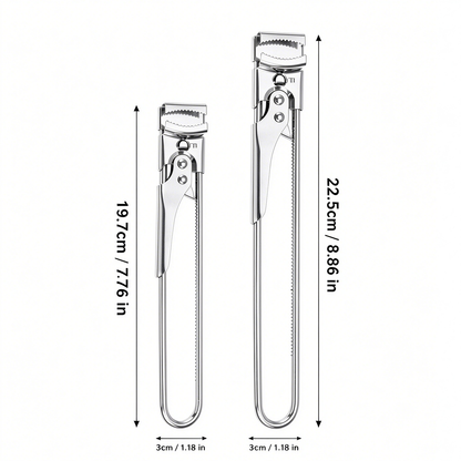 🎁Adjustable Stainless Steel Jar Opener – Easy-Grip Lid & Bottle Opener