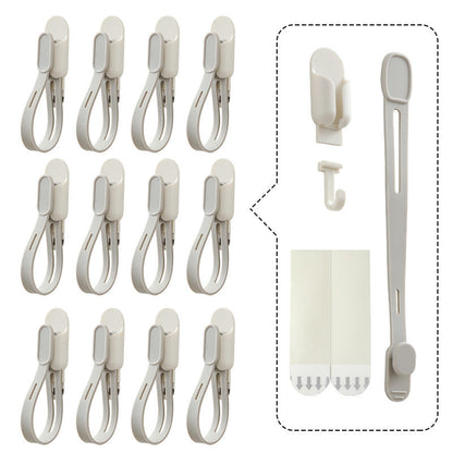 🎄 6-Pack Christmas Wreath Hangers – No-Drill Peel & Stick Holiday Hooks