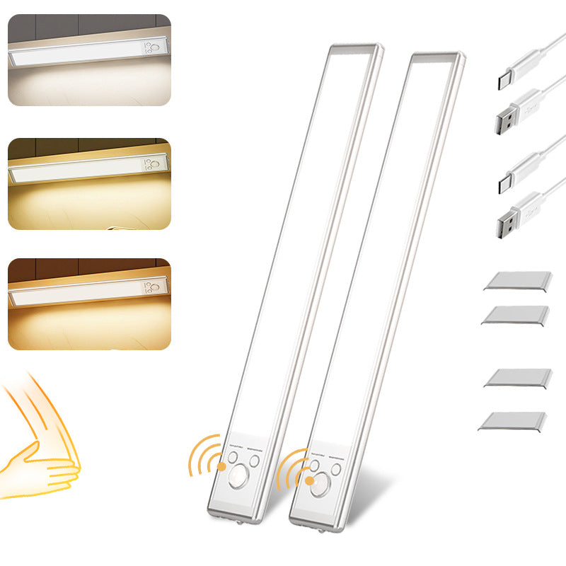 9.5IN Wireless Motion Sensor Light Bar – Rechargeable Under Cabinet LED Light