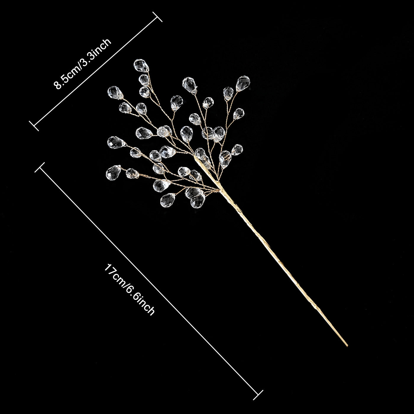 Jeweled Pearl Christmas Star Picks for Holiday Décor