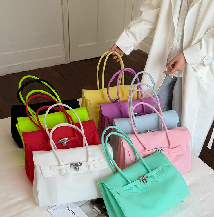 Transparent Jelly Shoulder Bag for Women