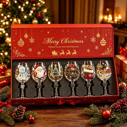 3D Christmas Glass Collection Gift Set
