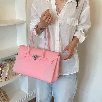 Transparent Jelly Shoulder Bag for Women