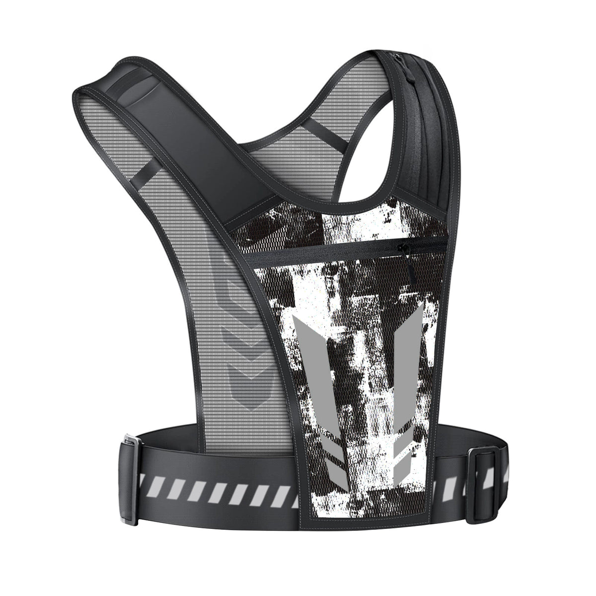 🎁Hands-Free Reflective Running Vest with Multi-Pocket Storage