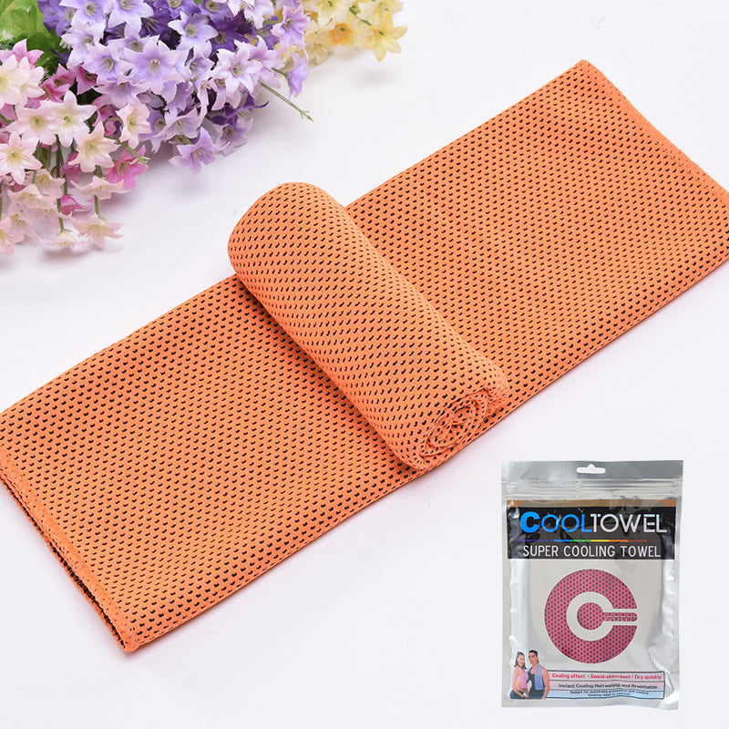 Instant Cooling Towel – Reusable Sweat-Absorbing Cooling Wrap for Sports, Travel, Gym, Camping & Outdoor Activities