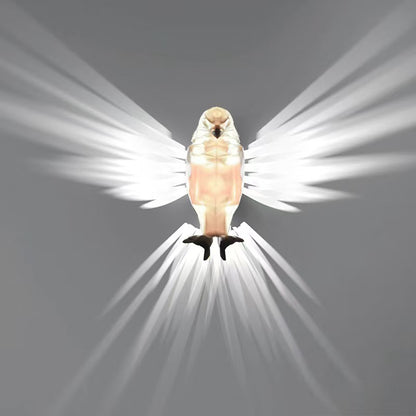 Eagle Wall Light LED Magnetic Night Lamp No Drill Easy Install USB Rechargeable Cool Room Decor
