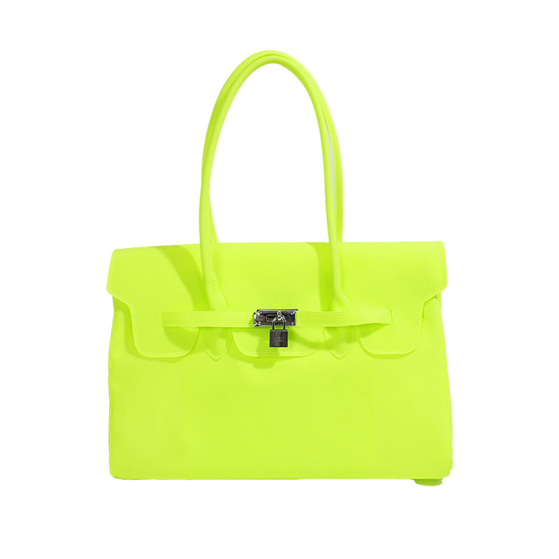 Transparent Jelly Shoulder Bag for Women
