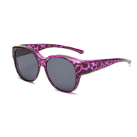 Purple Tortoise + Grey Lens