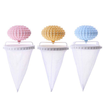🎁3-Pack Silicone Sticky Ball Pet Hair & Lint Laundry Catcher