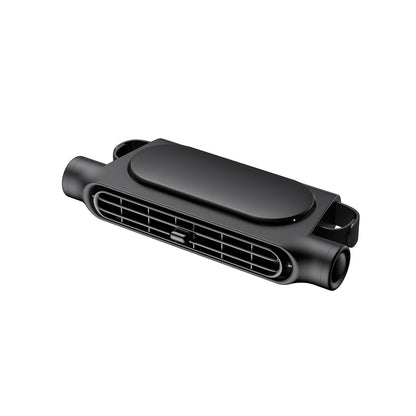 Car Seat Cooling Fan – USB Rechargeable Backseat Fan with Turbo Airflow & Easy Velcro Installation