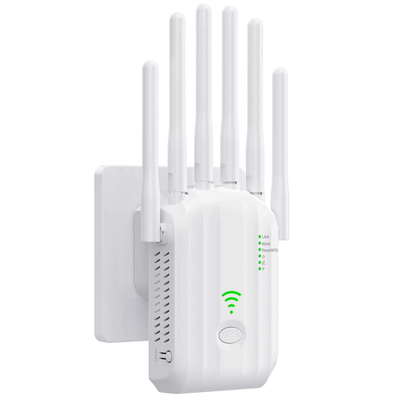 Upgrade WiFi Extender Signal Booster with 6 Antennas
