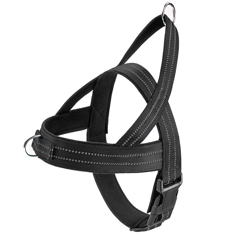 Tactical No-Pull Dog Harness Set – Heavy Duty Vest Harness & Leash for Large Dogs 🐕🔥