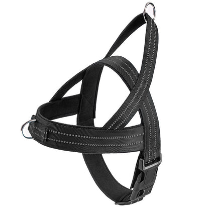 Tactical No-Pull Dog Harness Set – Heavy Duty Vest Harness & Leash for Large Dogs 🐕🔥