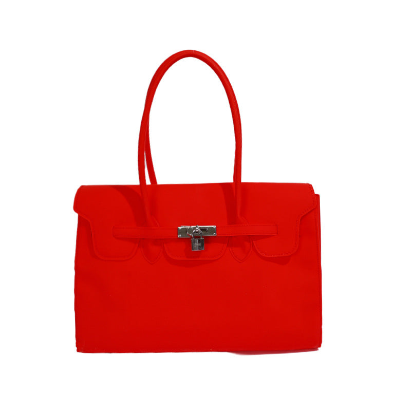 Transparent Jelly Shoulder Bag for Women