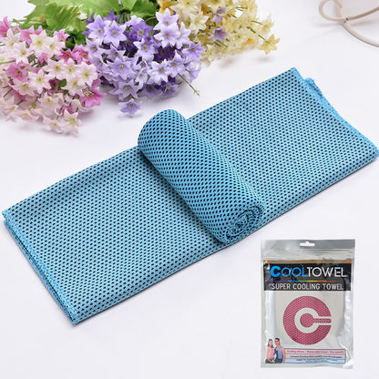 Instant Cooling Towel – Reusable Sweat-Absorbing Cooling Wrap for Sports, Travel, Gym, Camping & Outdoor Activities