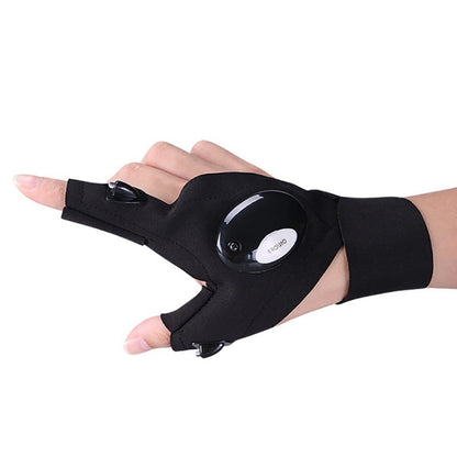 🎁LED Finger Flashlight Gloves – Hands-Free Lighting For Repairs, Fishing & Outdoor Activities