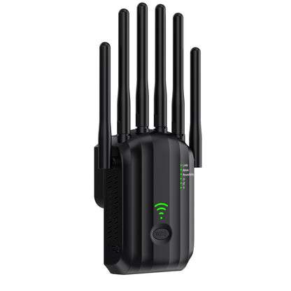 Upgrade WiFi Extender Signal Booster with 6 Antennas