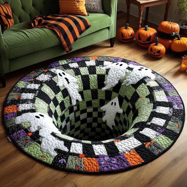 3D Halloween Illusion Rug For Spooky Spaces